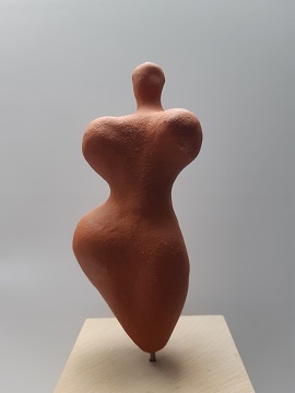 Figura I   Ton gebrannt, 16x7x6 cm